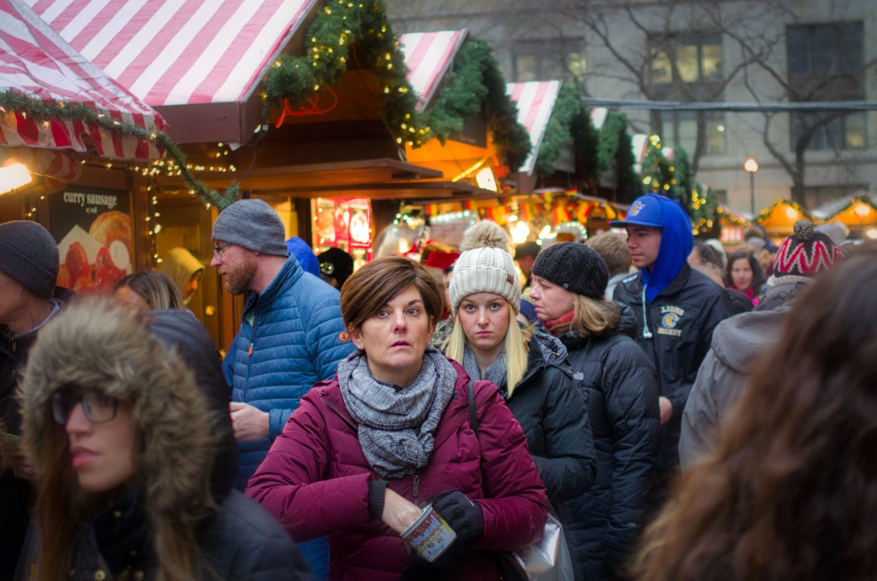 Christkindlmarket Crowd